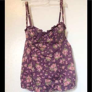 3 for $30!!! Floral cotton corset